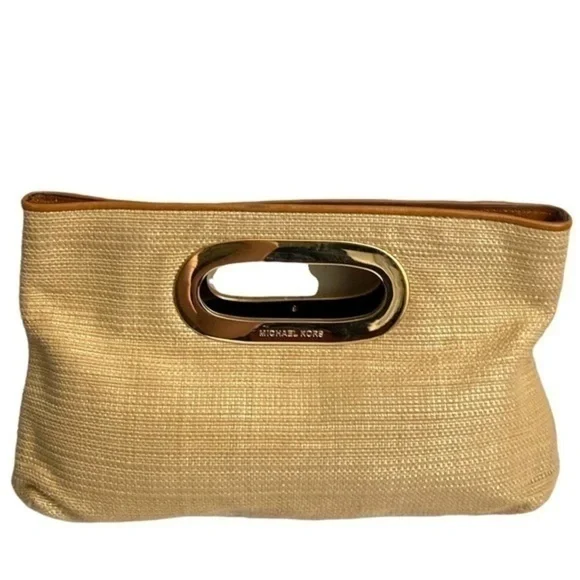 Michael kors wicker clutch bag - Picture 5 of 13